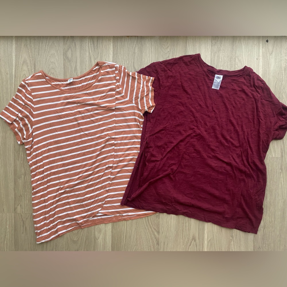 Maternity shirts